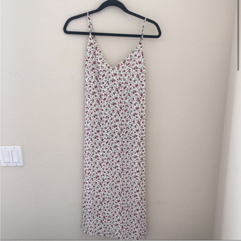 Reformation Dietrich long floral dress size 2